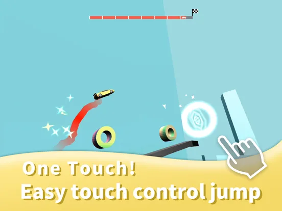Tear Tower : Stunt Jumping Car iPad 应用截图