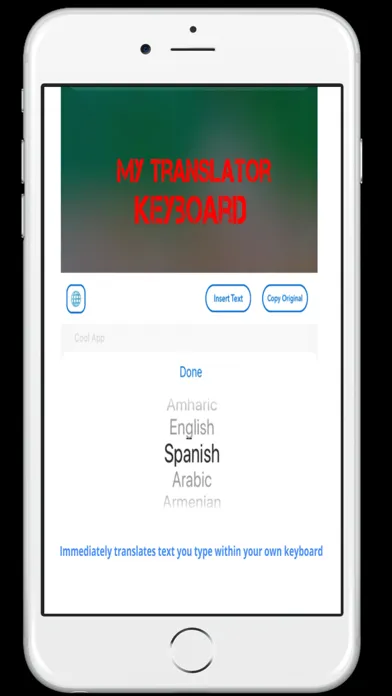 Capturas de pantalla de My Translator keyboard