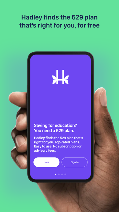 صور Hadley: Your 529 Plan App