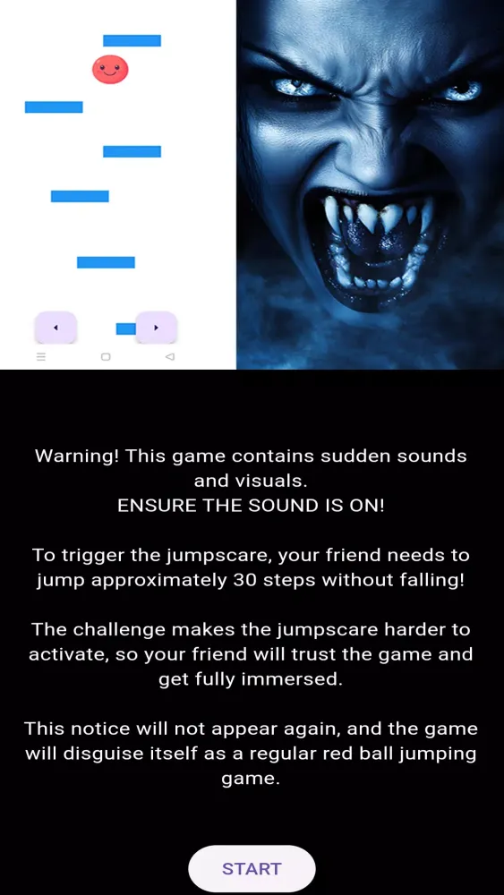 Jumpscare Horror Prank Game应用截图
