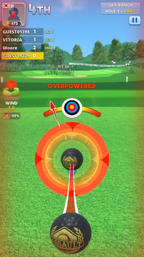 Screenshot di Extreme Golf