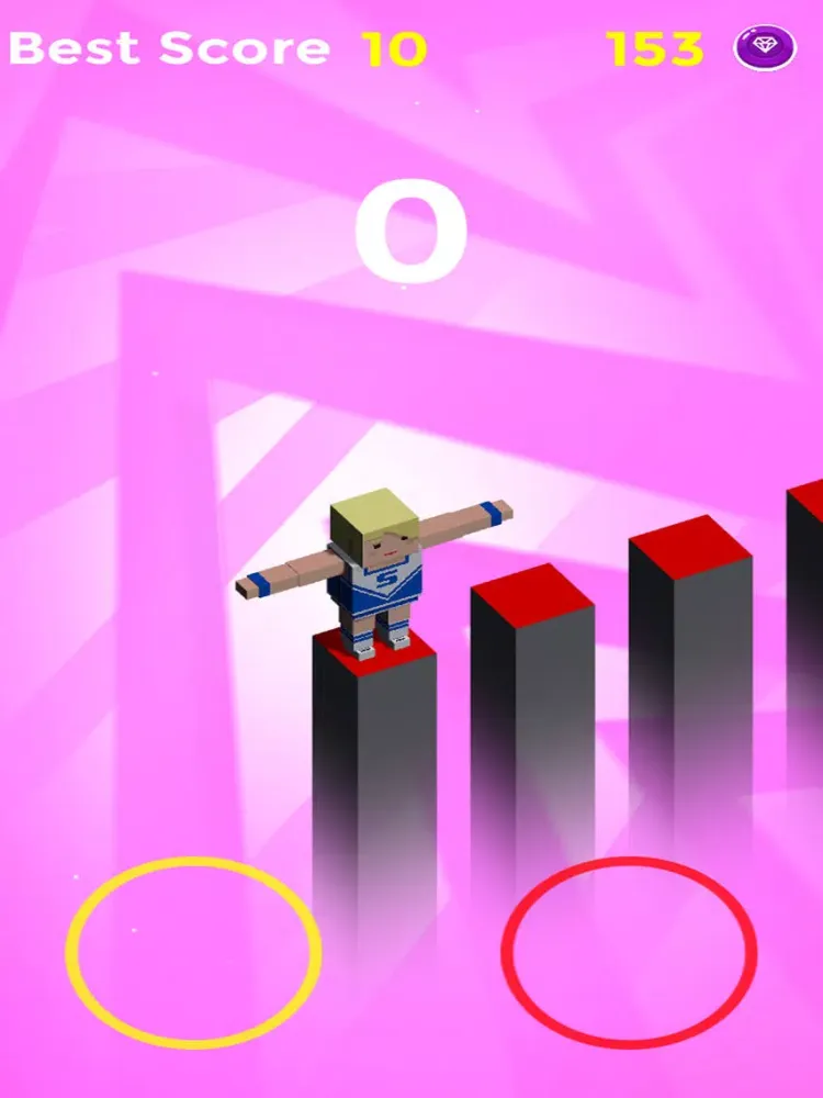 happy zig zag block iPad  Screenshots