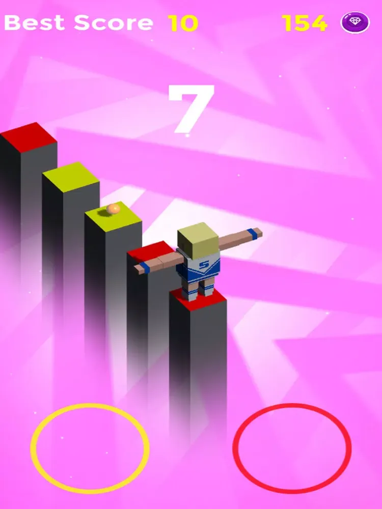 happy zig zag block iPad  Screenshots