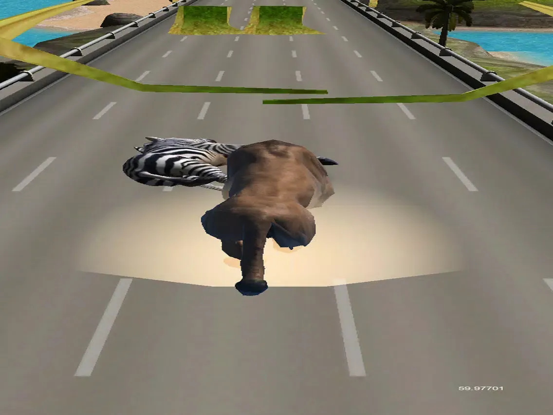 ภาพหน้าจอของ save the Zebra iPad 