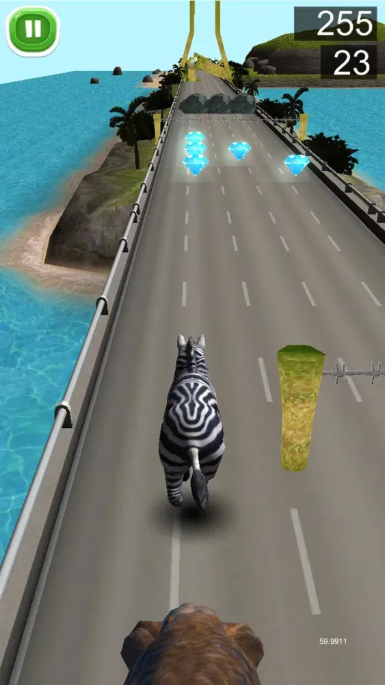 ภาพหน้าจอของ save the Zebra