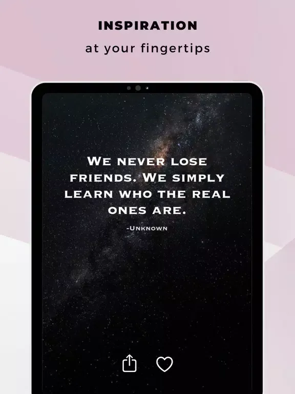 Captures d'écran de Inspiration - Daily Quotes iPad 