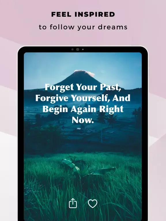 Captures d'écran de Inspiration - Daily Quotes iPad 