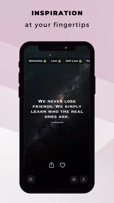 Captures d'écran de Inspiration - Daily Quotes