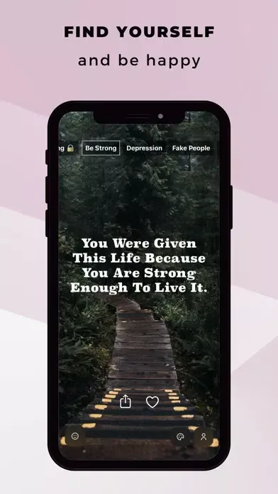 Captures d'écran de Inspiration - Daily Quotes