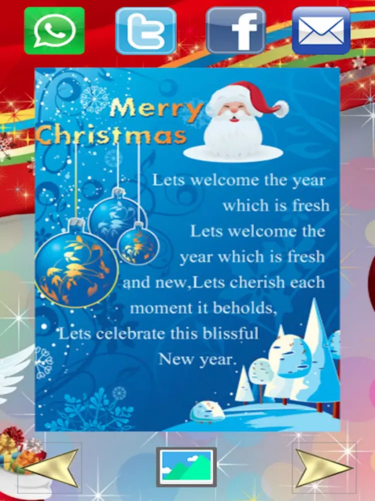 Christmas Holidays Greetings Photo Cards-Ecard Fun iPad  स्क्रीनशॉट