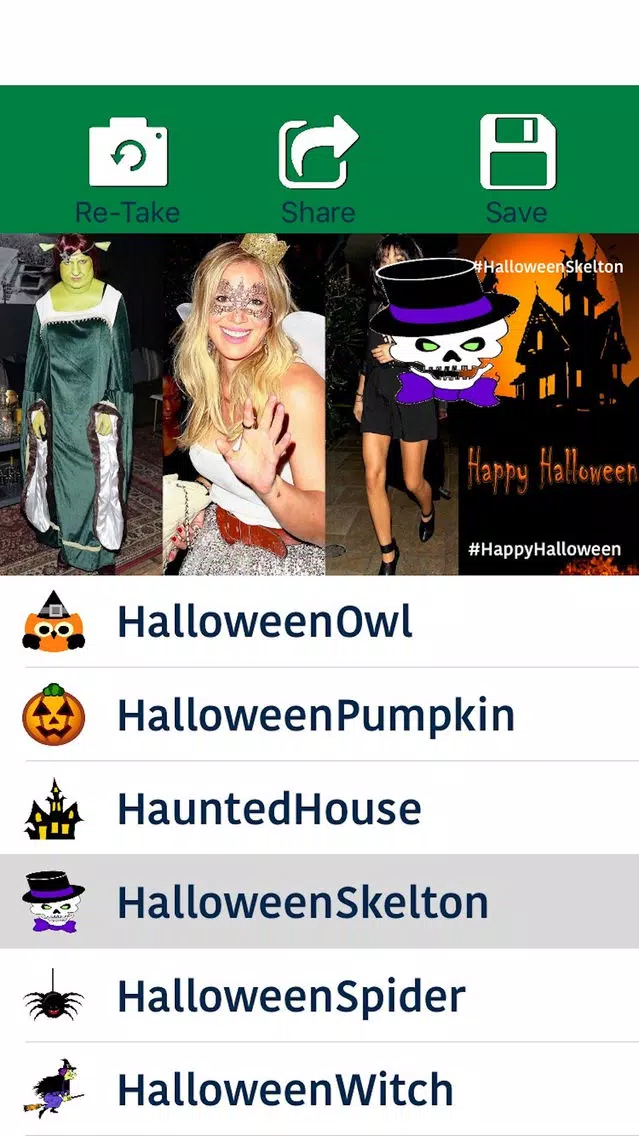 Halloween Photogram Selfie Expert-A comic horror Screenshots
