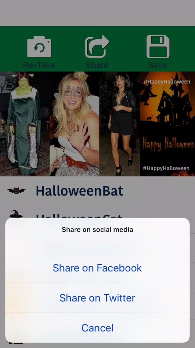 Halloween Photogram Selfie Expert-A comic horror Screenshots