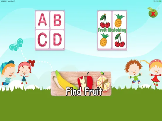 Kids Learn Veggies and Fruits iPad  স্ক্রিনশট
