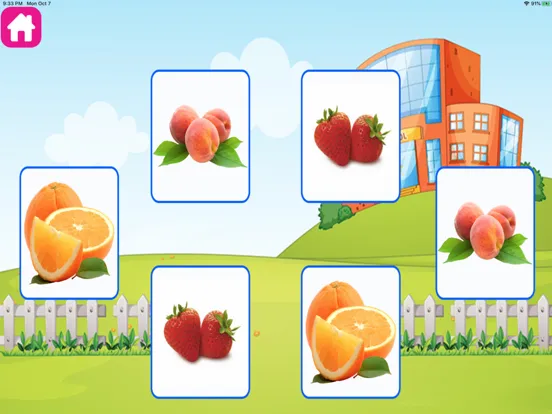 Kids Learn Veggies and Fruits iPad  স্ক্রিনশট