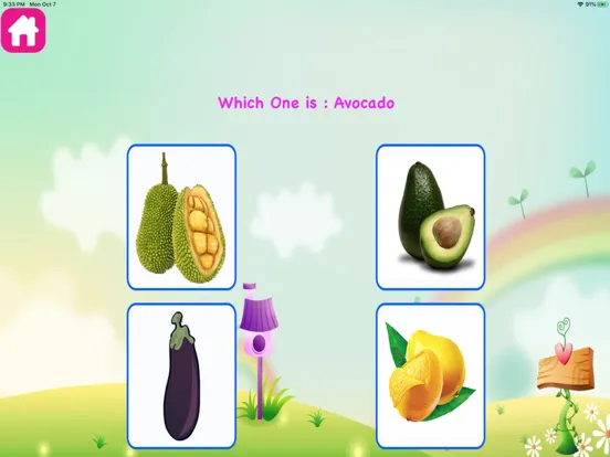 Kids Learn Veggies and Fruits iPad  স্ক্রিনশট