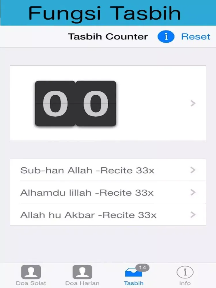Скриншоты Doa Selepas Solat iPad 