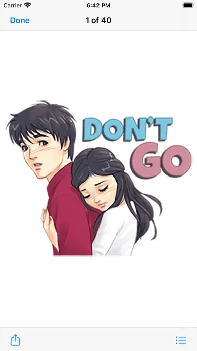 Romantic Couple Sticker Pack#8 Screenshots