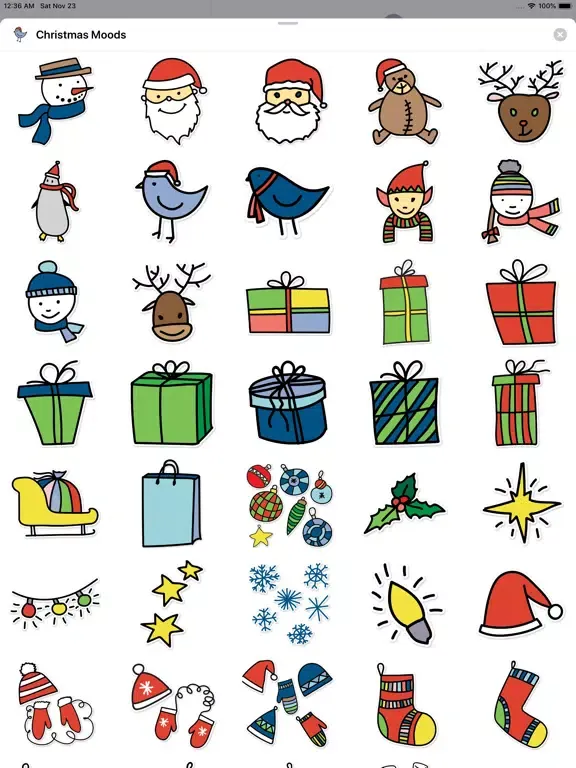 Christmas Moods iPad  Screenshots