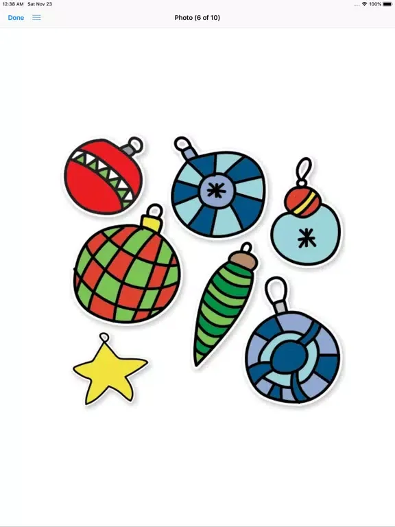 Christmas Moods iPad  Screenshots