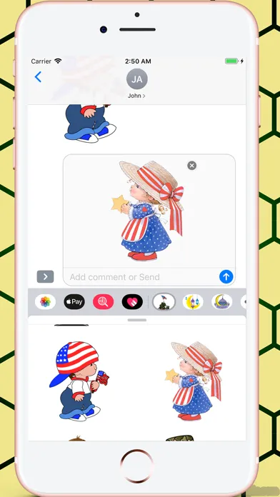 Memorial Day HD Stickers स्क्रीनशॉट