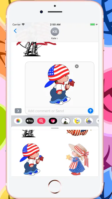 Memorial Day HD Stickers स्क्रीनशॉट
