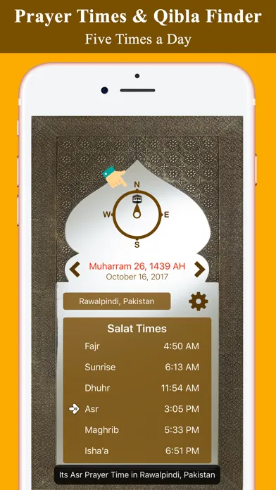 Prayer Times & Qibla Direction Screenshots