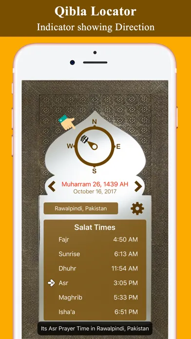 Prayer Times & Qibla Direction Screenshots