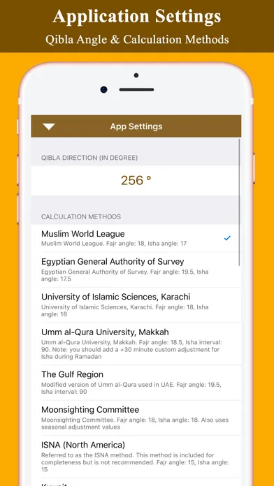Prayer Times & Qibla Direction Screenshots