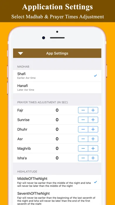 Prayer Times & Qibla Direction Screenshots