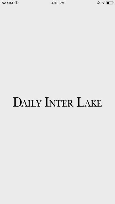 Capturas de tela do Daily Inter Lake