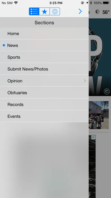 Capturas de pantalla de Shoshone News Press