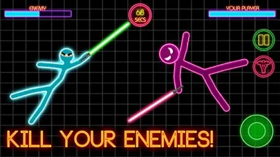 Stickman War Lightsaber Games স্ক্রিনশট