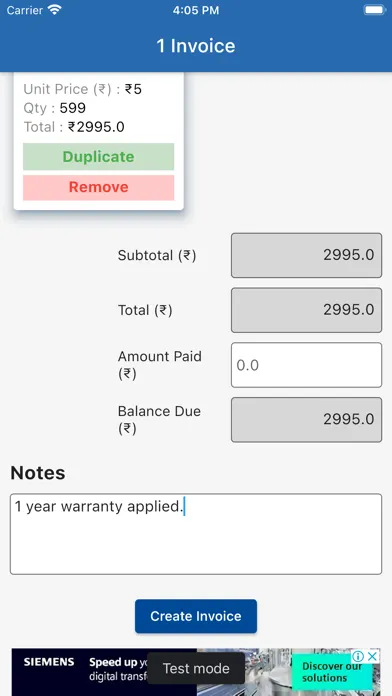 صور Invoices Creator