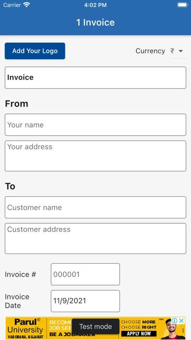 صور Invoices Creator