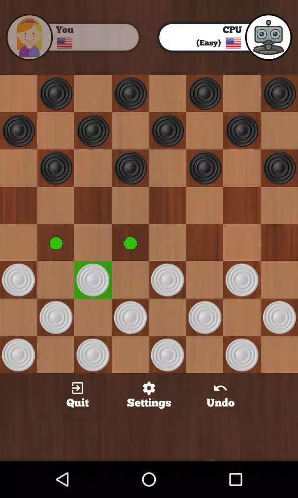 Capturas de pantalla de Checkers