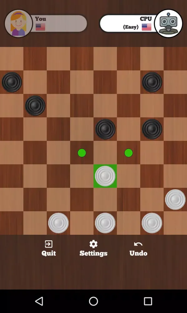 Capturas de pantalla de Checkers