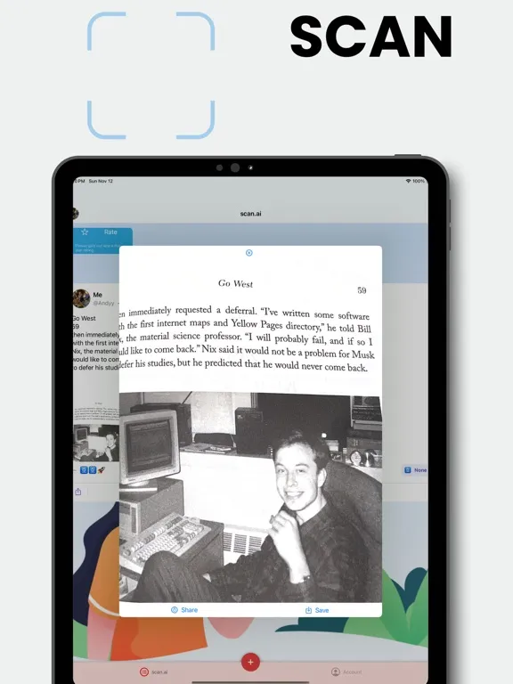 AI PDF Scanner:scan.ai iPad  Ekran Görüntüleri