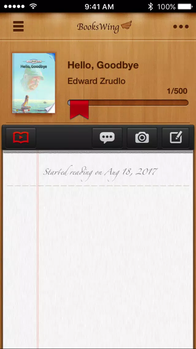 BooksWing Lite - Book and Reading Tracker Log স্ক্রিনশট