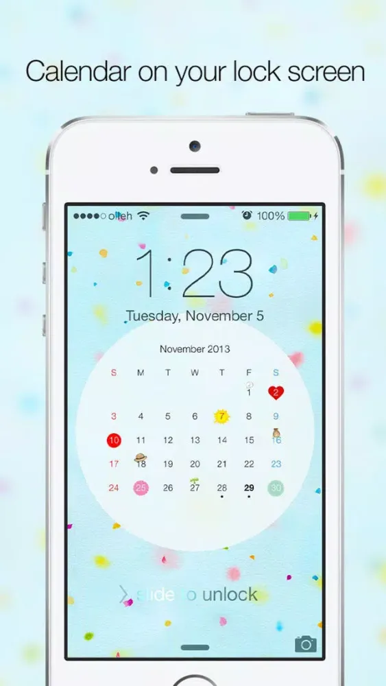 Capturas de pantalla de Calendar Wallpapers