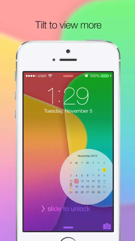 Capturas de pantalla de Calendar Wallpapers