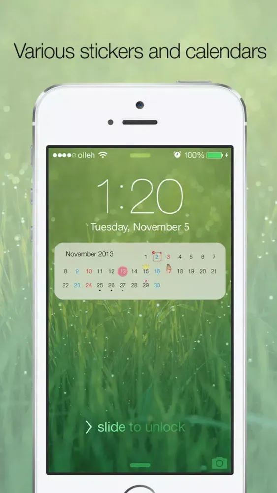 Capturas de pantalla de Calendar Wallpapers