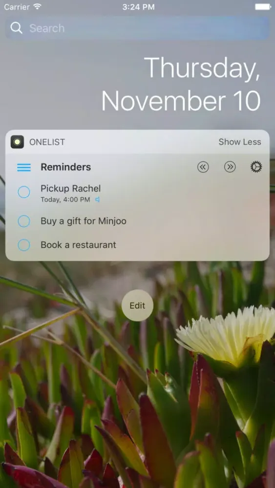 Zrzuty ekranu OneList - Reminders Widget