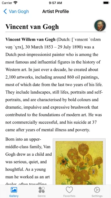 Artlist - Van Gogh Collection應用截圖