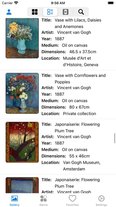 Artlist - Van Gogh Collection應用截圖