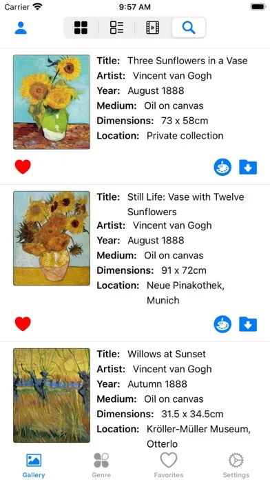 Artlist - Van Gogh Collection應用截圖