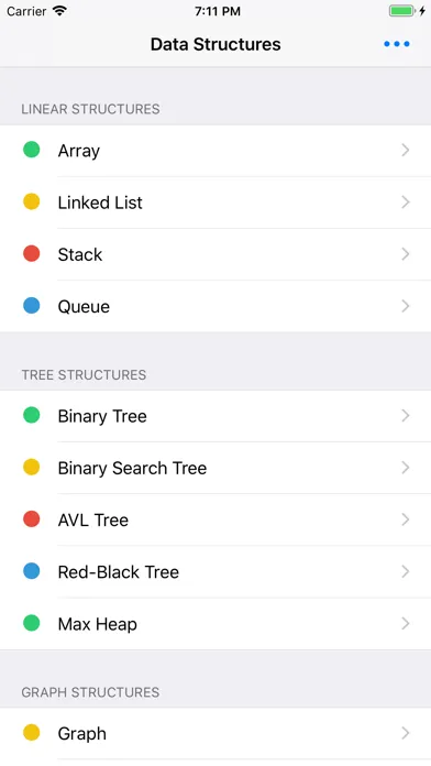 Capturas de pantalla de Data Structure Display