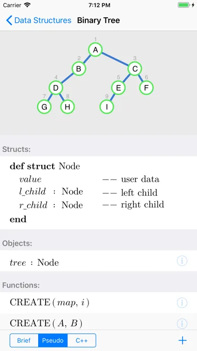 Capturas de pantalla de Data Structure Display