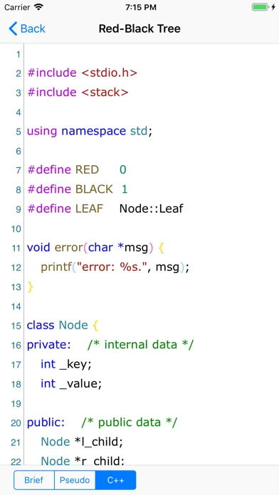 Capturas de pantalla de Data Structure Display