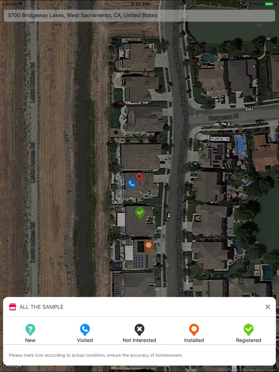 HahaSmart Canvassing iPad  Screenshots