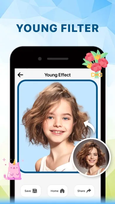 ภาพหน้าจอของ Baby Ai Filter Baby Generator